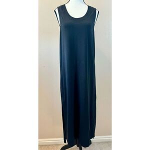 Lululemon Ease of It All Black Midi Tank Dress Women’s Size 6